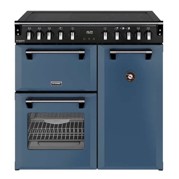 Stoves Richmond DX 90cm Electric Induction Range Cooker - Blue