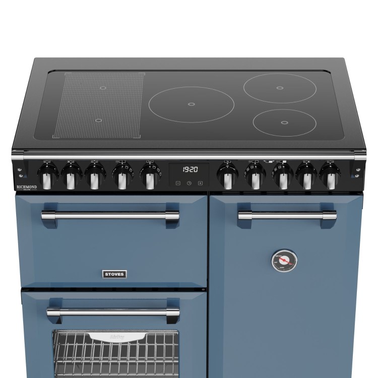 Stoves Richmond DX 90cm Electric Induction Range Cooker - Blue