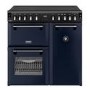 Stoves Richmond DX 90cm Electric Induction Range Cooker - Blue