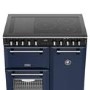 Stoves Richmond DX 90cm Electric Induction Range Cooker - Blue