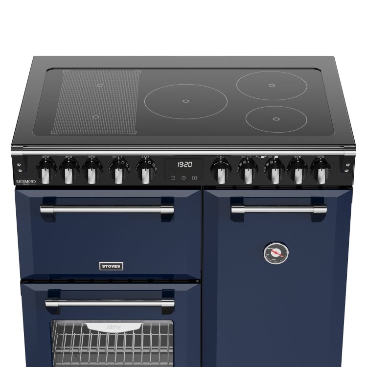 Stoves Richmond DX 90cm Electric Induction Range Cooker - Blue