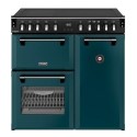 444412013 Stoves Richmond DX 90cm Electric Induction Range Cooker - Marine