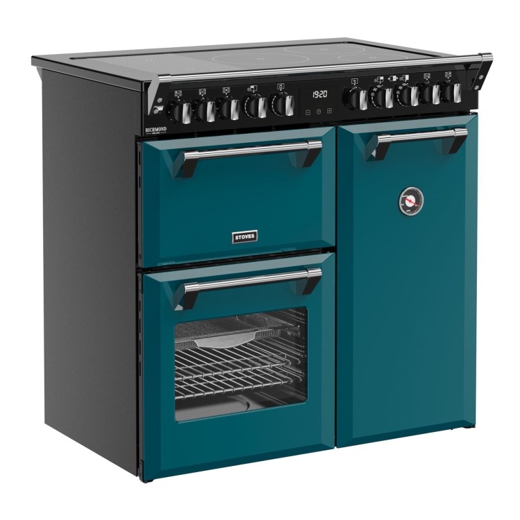 Stoves Richmond DX 90cm Electric Induction Range Cooker - Marine
