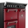Stoves Richmond DX 90cm Electric Induction Range Cooker - Red