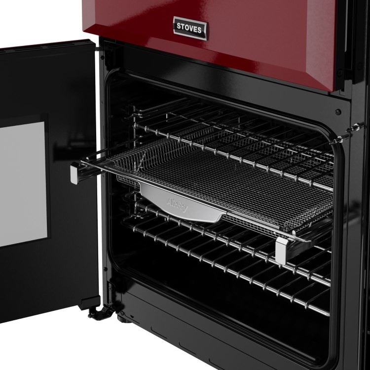 Stoves Richmond DX 90cm Electric Induction Range Cooker - Red