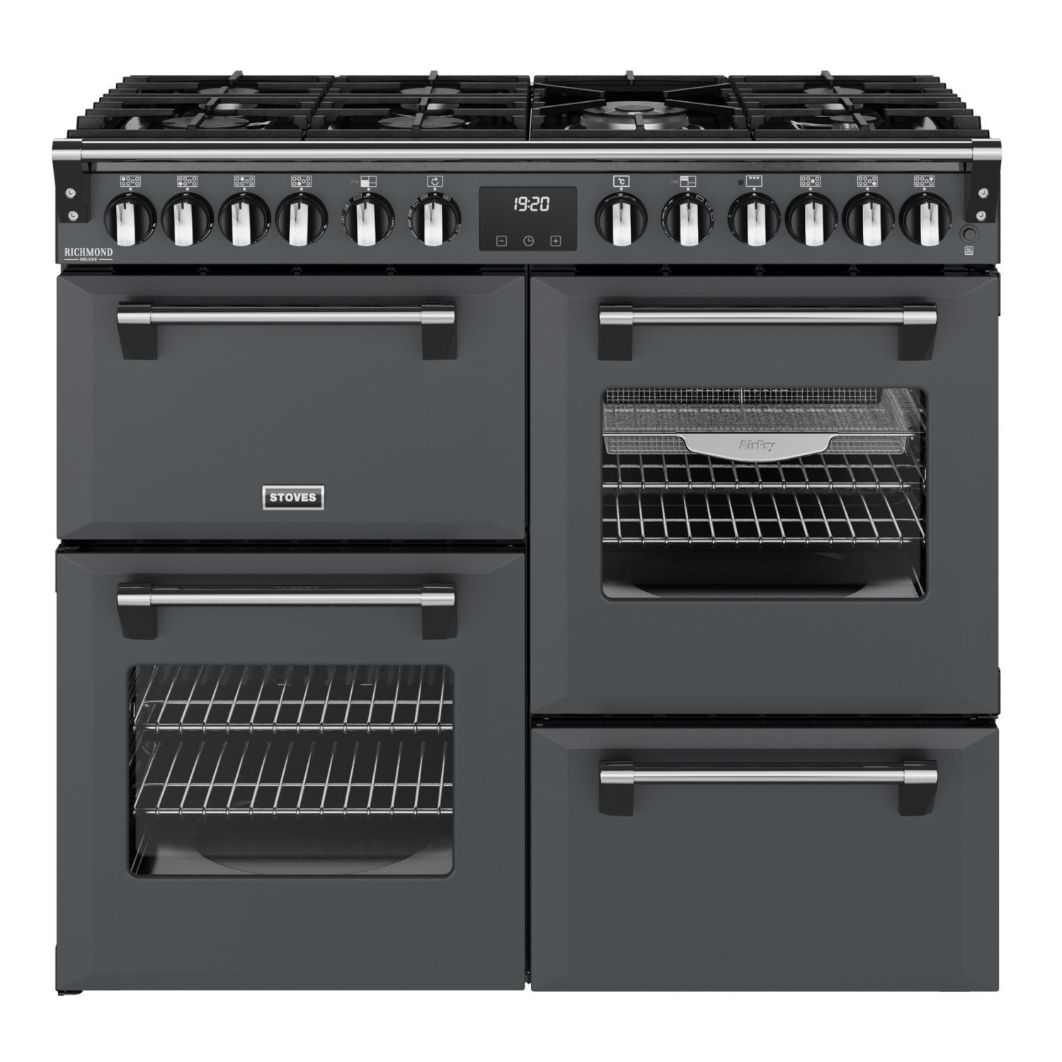 Stoves Richmond Dx 100Cm Dual Fuel Range Cooker  444412015