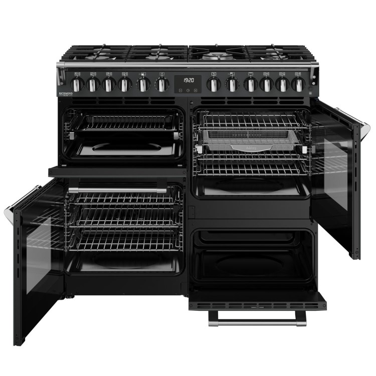 Stoves Richmond DX 100cm Dual Fuel Range Cooker - Grey