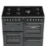 Stoves Richmond DX 100cm Dual Fuel Range Cooker - Grey