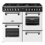 Stoves Richmond DX 100cm Dual Fuel Range Cooker - White