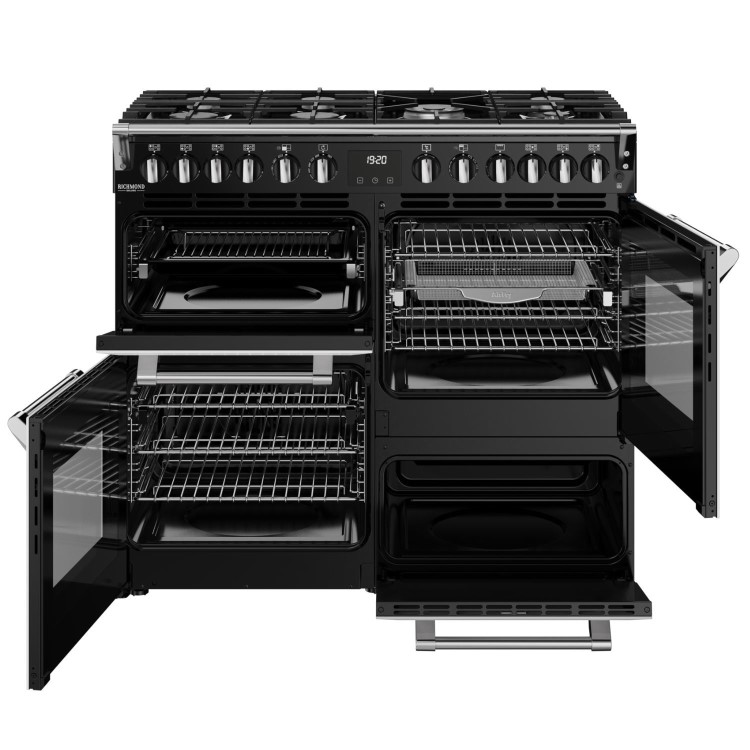 Stoves Richmond DX 100cm Dual Fuel Range Cooker - White