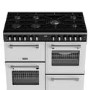 Stoves Richmond DX 100cm Dual Fuel Range Cooker - White