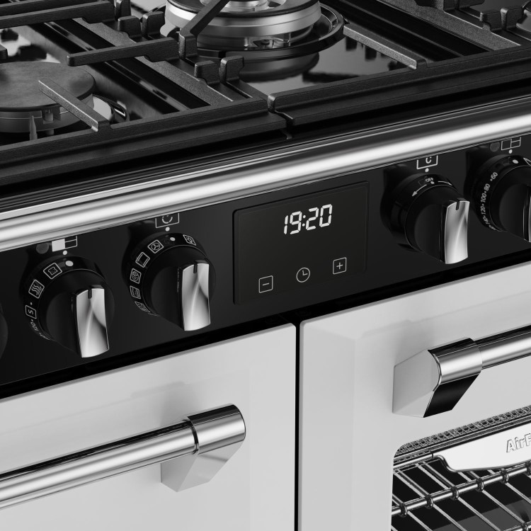 Stoves Richmond DX 100cm Dual Fuel Range Cooker - White