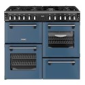 444412017 Stoves Richmond DX 100cm Dual Fuel Range Cooker - Blue