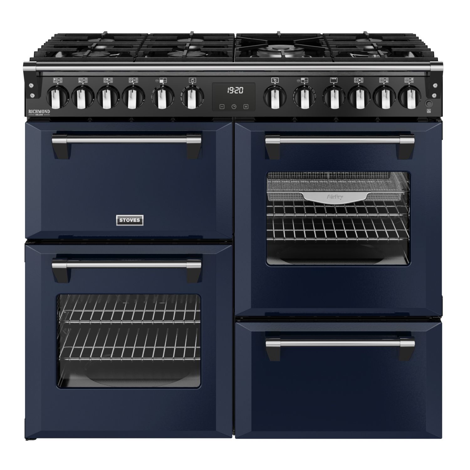 Stoves Richmond Dx 100Cm Dual Fuel Range Cooker  444412018