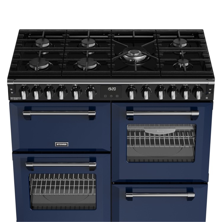 Stoves Richmond DX 100cm Dual Fuel Range Cooker - Blue