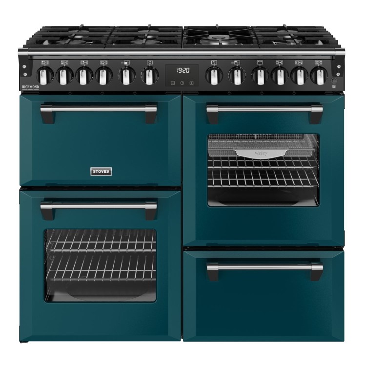 Stoves Richmond DX 100cm Dual Fuel Range Cooker - Marine