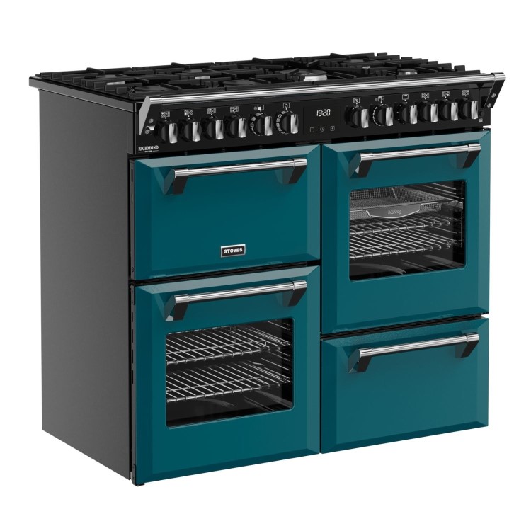 Stoves Richmond DX 100cm Dual Fuel Range Cooker - Marine