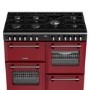 Stoves Richmond DX 100cm Dual Fuel Range Cooker - Red