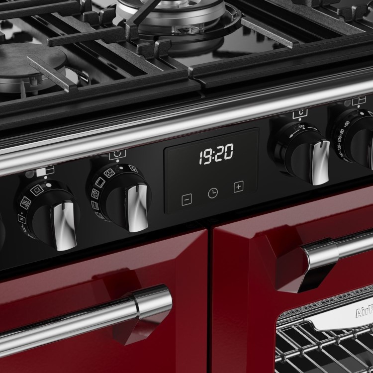 Stoves Richmond DX 100cm Dual Fuel Range Cooker - Red