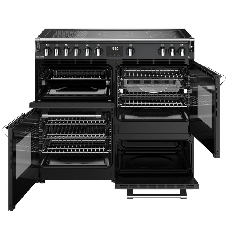 Stoves Richmond DX 100cm Electric Induction Range Cooker - Grey