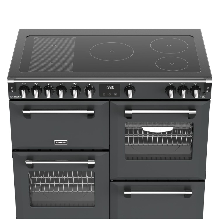 Stoves Richmond DX 100cm Electric Induction Range Cooker - Grey