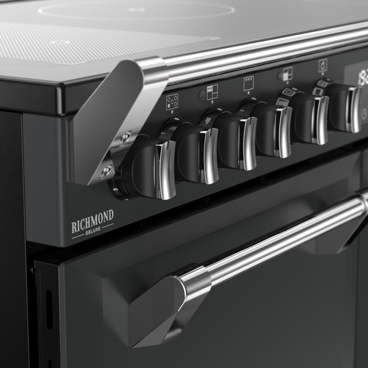 Stoves Richmond DX 100cm Electric Induction Range Cooker - Grey