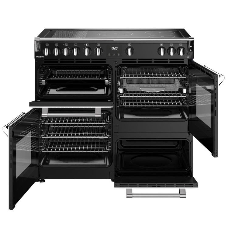 Stoves Richmond DX 100cm Electric Induction Range Cooker - White