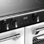 Stoves Richmond DX 100cm Electric Induction Range Cooker - White