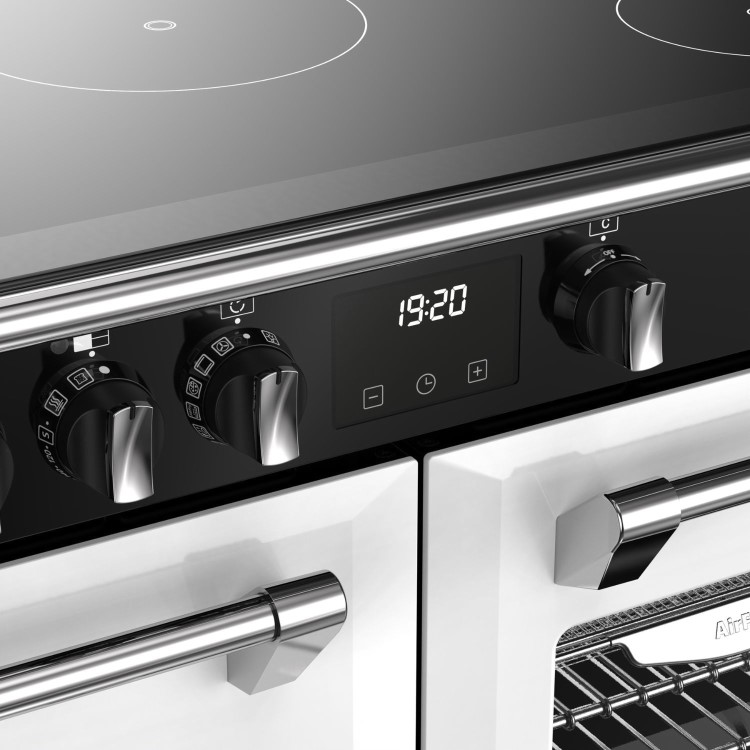 Stoves Richmond DX 100cm Electric Induction Range Cooker - White