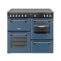 444412023 Stoves Richmond DX 100cm Electric Induction Range Cooker - Twilight Blue