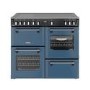 Stoves Richmond DX 100cm Electric Induction Range Cooker - Twilight Blue