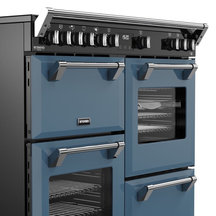 Stoves Richmond DX 100cm Electric Induction Range Cooker - Twilight Blue
