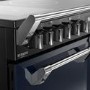Stoves Richmond DX 100cm Electric Induction Range Cooker - Midnight Blue