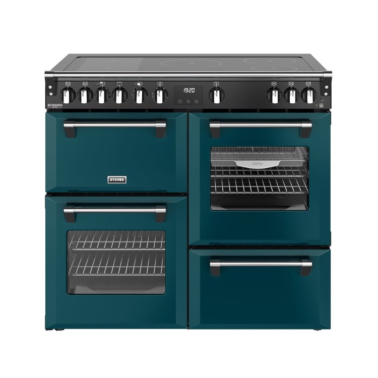 Stoves Richmond DX 100cm Electric Induction Range Cooker - Deep Marine