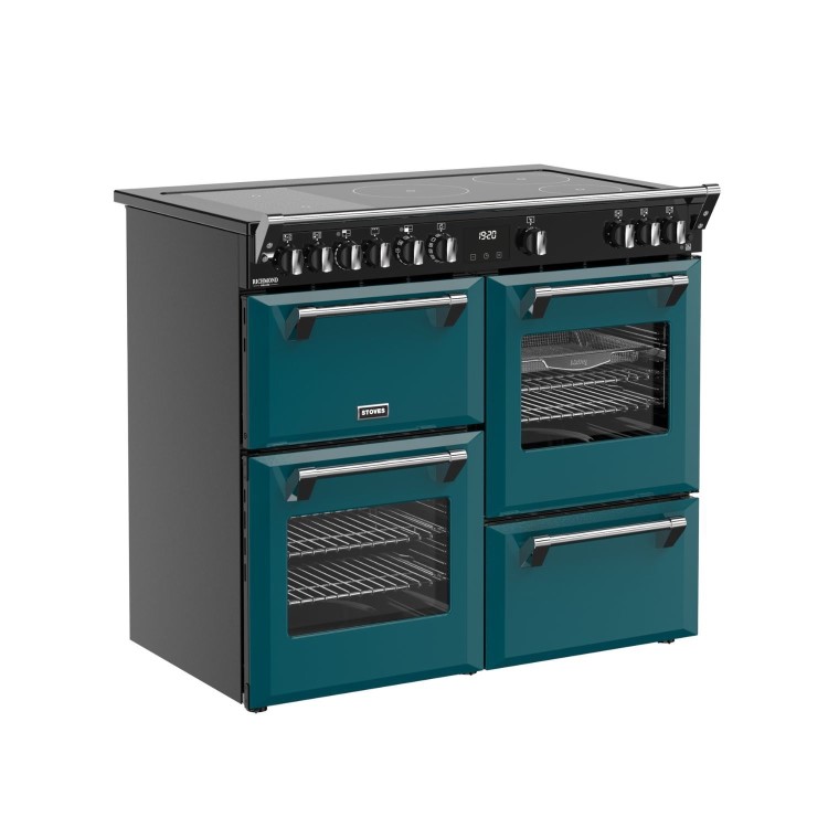 Stoves Richmond DX 100cm Electric Induction Range Cooker - Deep Marine