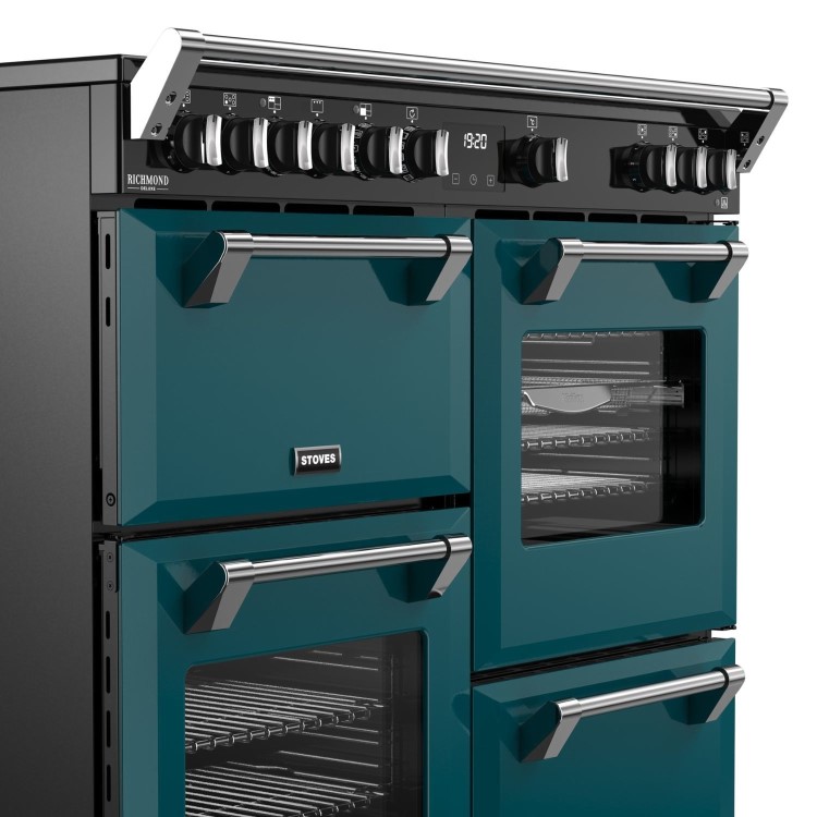 Stoves Richmond DX 100cm Electric Induction Range Cooker - Deep Marine