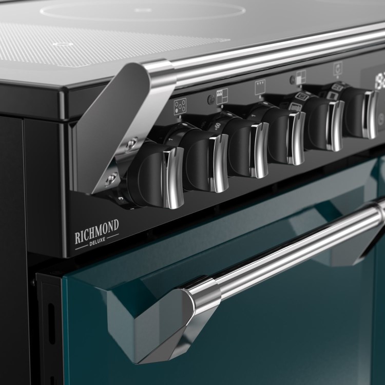 Stoves Richmond DX 100cm Electric Induction Range Cooker - Deep Marine