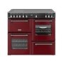 Stoves Richmond DX 100cm Electric Induction Range Cooker - Garnet Red