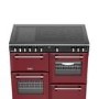 Stoves Richmond DX 100cm Electric Induction Range Cooker - Garnet Red