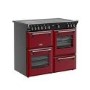 Stoves Richmond DX 100cm Electric Induction Range Cooker - Garnet Red