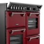 Stoves Richmond DX 100cm Electric Induction Range Cooker - Garnet Red