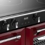 Stoves Richmond DX 100cm Electric Induction Range Cooker - Garnet Red