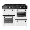 444412028 Stoves Richmond DX 110cm Dual Fuel Range Cooker - Ice White