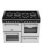 Stoves Richmond DX 110cm Dual Fuel Range Cooker - Ice White