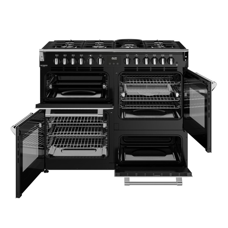 Stoves Richmond DX 110cm Dual Fuel Range Cooker - Ice White