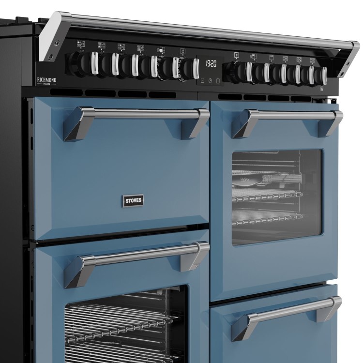 Stoves Richmond DX 110cm Dual Fuel Range Cooker - Twilight Blue