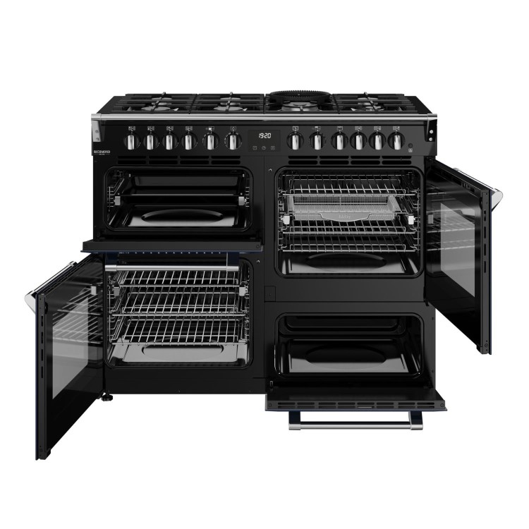 Stoves Richmond DX 110cm Dual Fuel Range Cooker - Midnight Blue