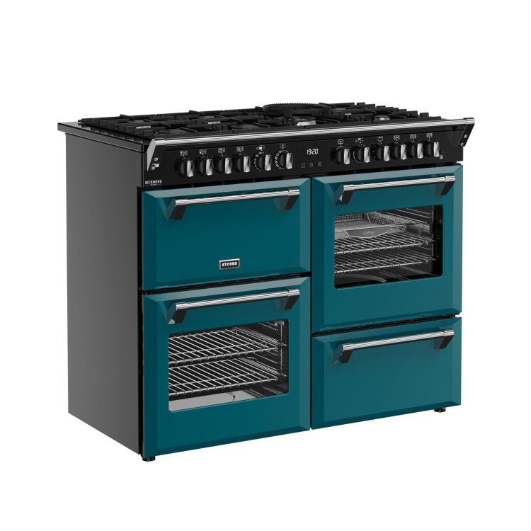 Stoves Richmond DX 110cm Dual Fuel Range Cooker - Deep Marine