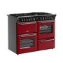 Stoves Richmond DX 110cm Dual Fuel Range Cooker - Garnet Red
