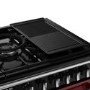 Stoves Richmond DX 110cm Dual Fuel Range Cooker - Garnet Red